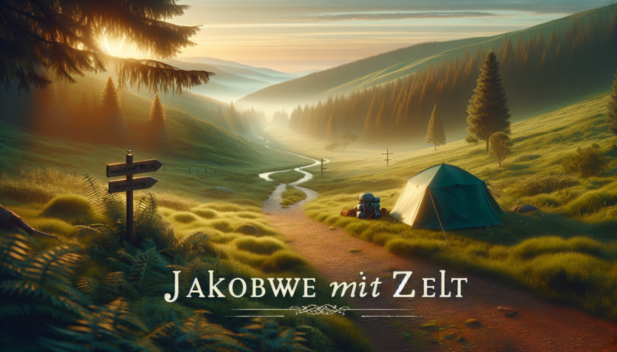 jakobsweg mit zelt